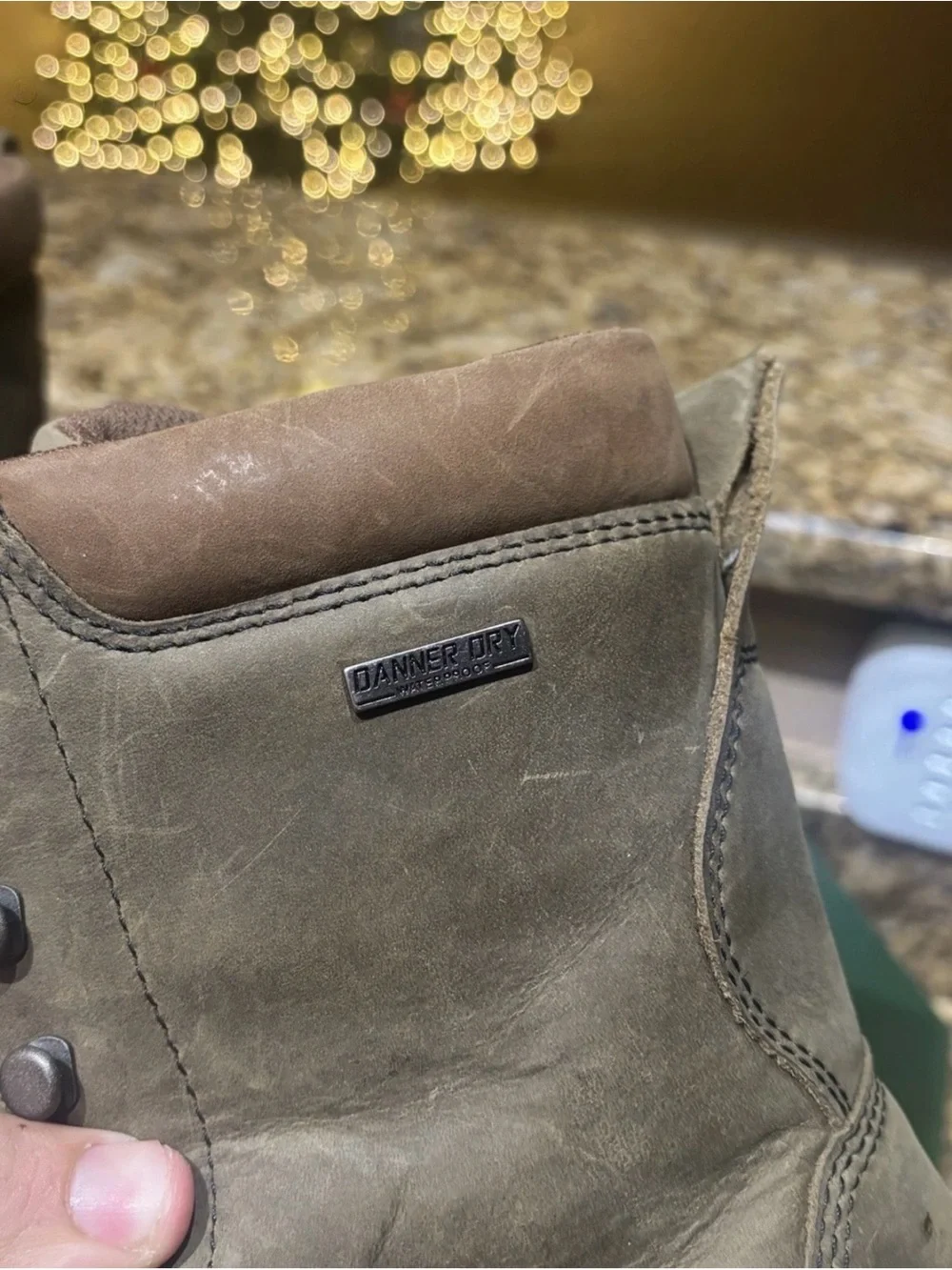 Danner Cedar River Boots Mens Size 14 D Timberwolf Moc Toe 8in Waterproof 14304
